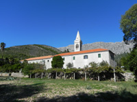 Kloster am Meer in Kroatien